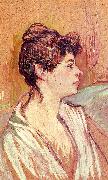  Henri  Toulouse-Lautrec Portrait of Marcelle Sweden oil painting artist